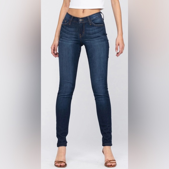 *NWT* Judy Blue non distressed skinny jeans size 15/32 - Picture 7 of 9